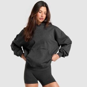 Gymshark grey marl hoodie